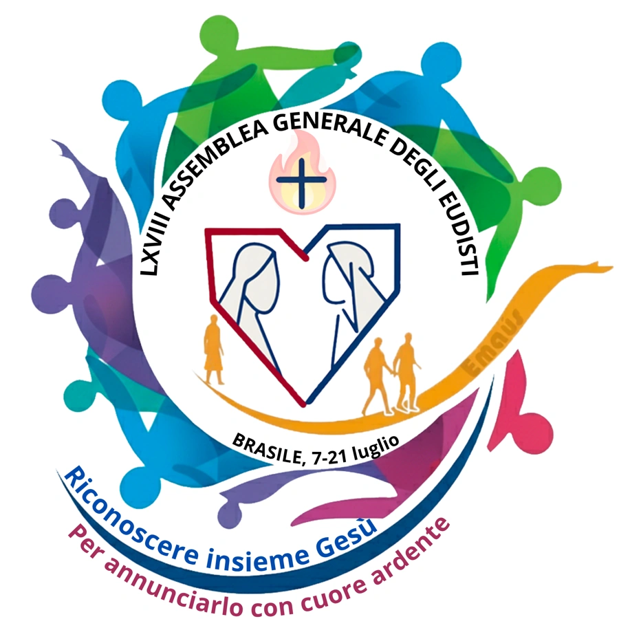 Logo della 68ª Assemblea Generale degli Eudisti, in italiano