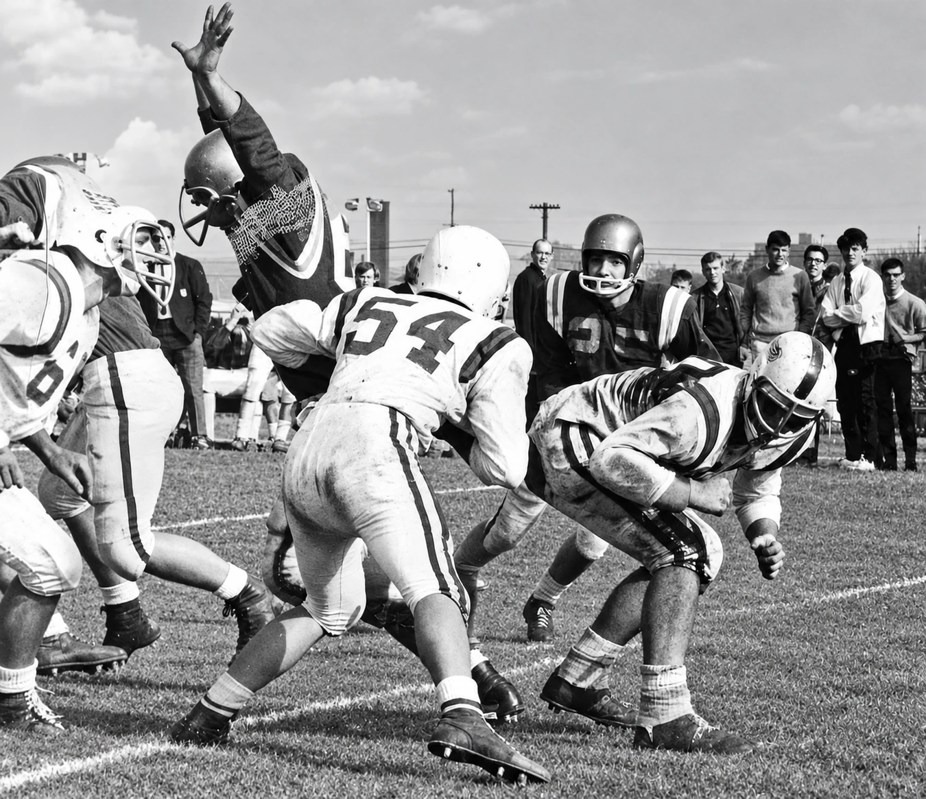 Un partido de fútbol americano — 1965–1968