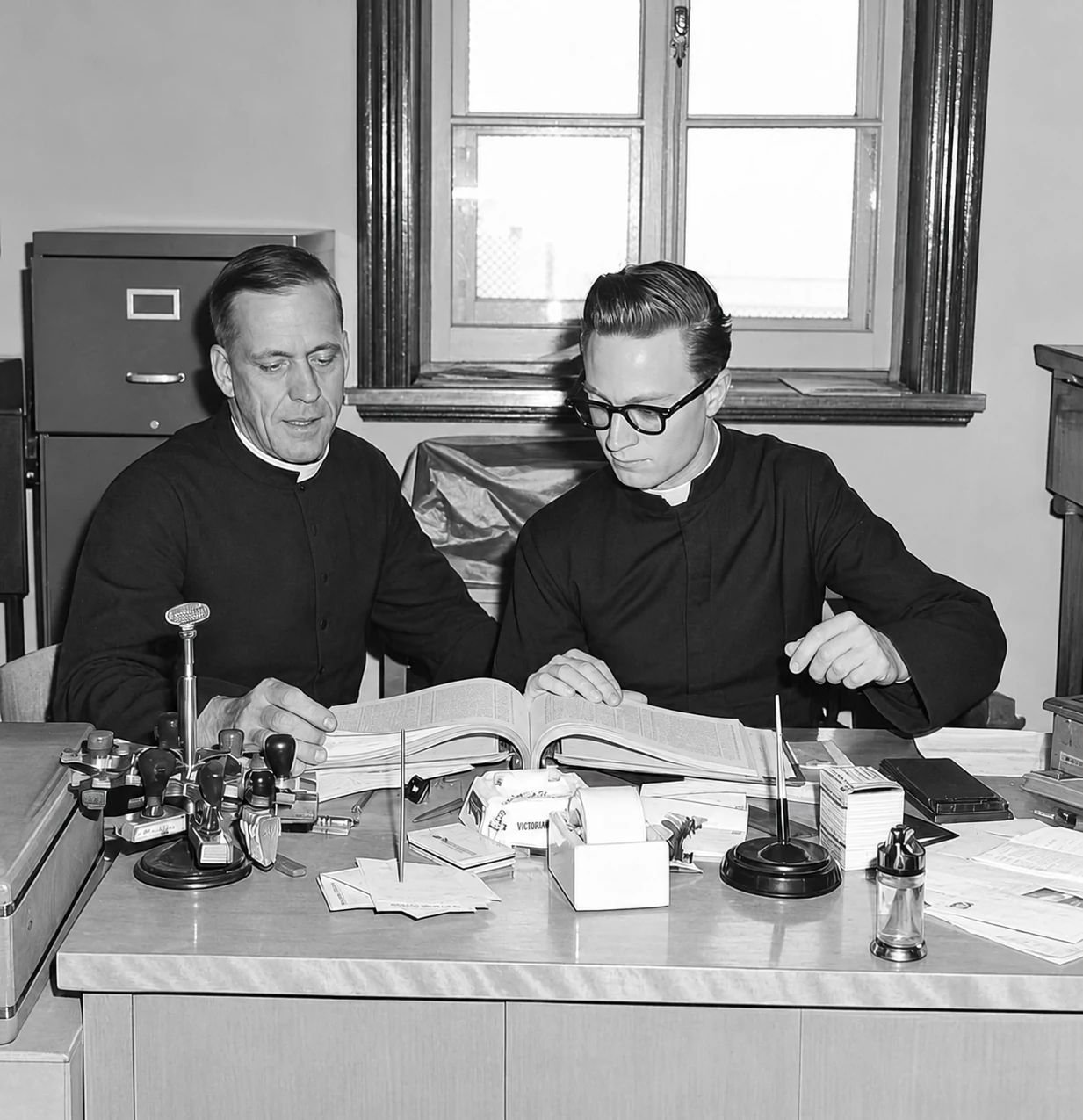 Fratel Joseph e Normand Martin