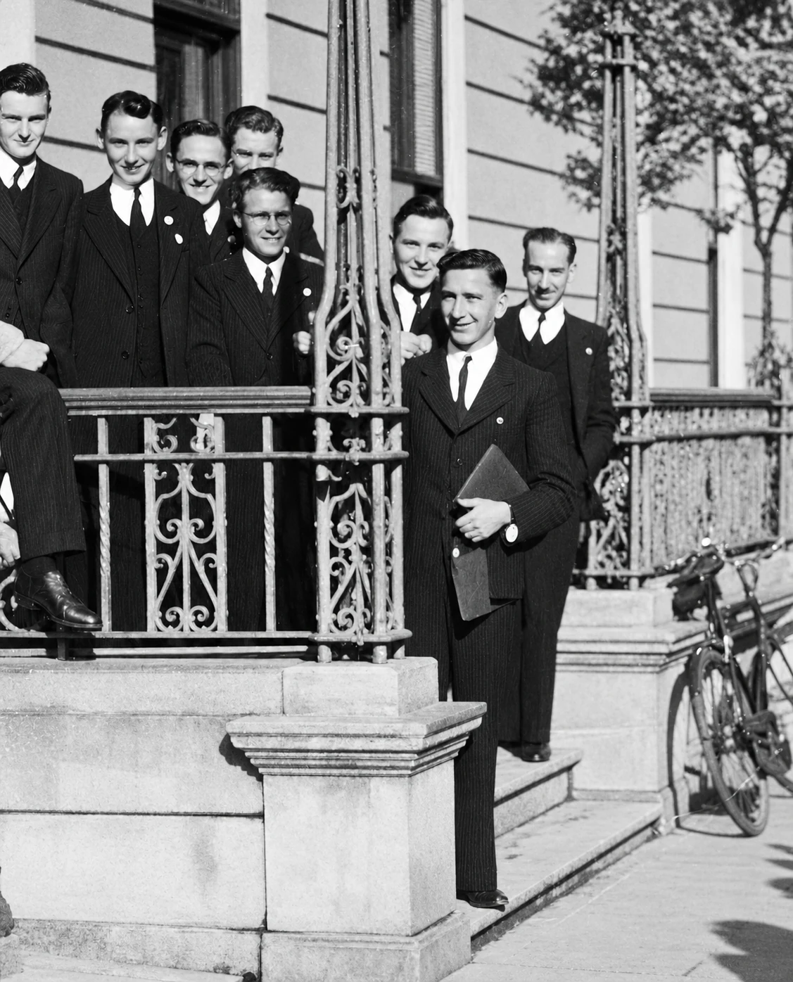 Grupo de Irlandés en 1947